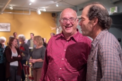 Bill Weber celebrates his 100th birthday with close family and friends at the CU Natural History Museum. (Photo by Glenn Asakawa/University of Colorado)