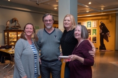 Bill Weber celebrates his 100th birthday with close family and friends at the CU Natural History Museum. (Photo by Glenn Asakawa/University of Colorado)